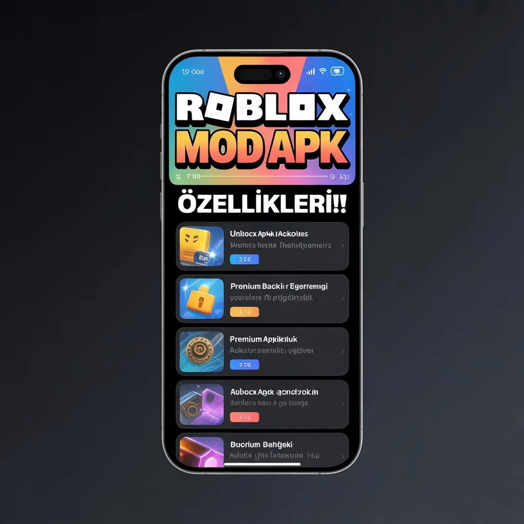 Roblox APK (v2.713.911) İndir 2026'da Premium Özellikler Açık 9 Roblox Mod Apk Özellikleri!!